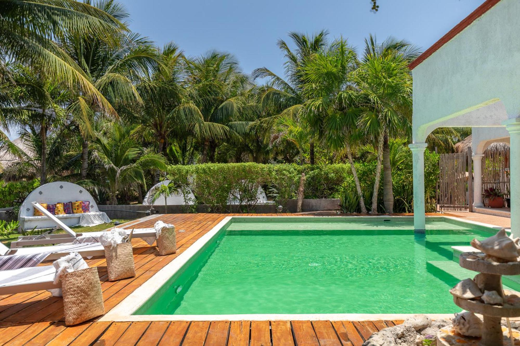 Casa Vista Al Mar Isla Mujeres 빌라 외부 사진