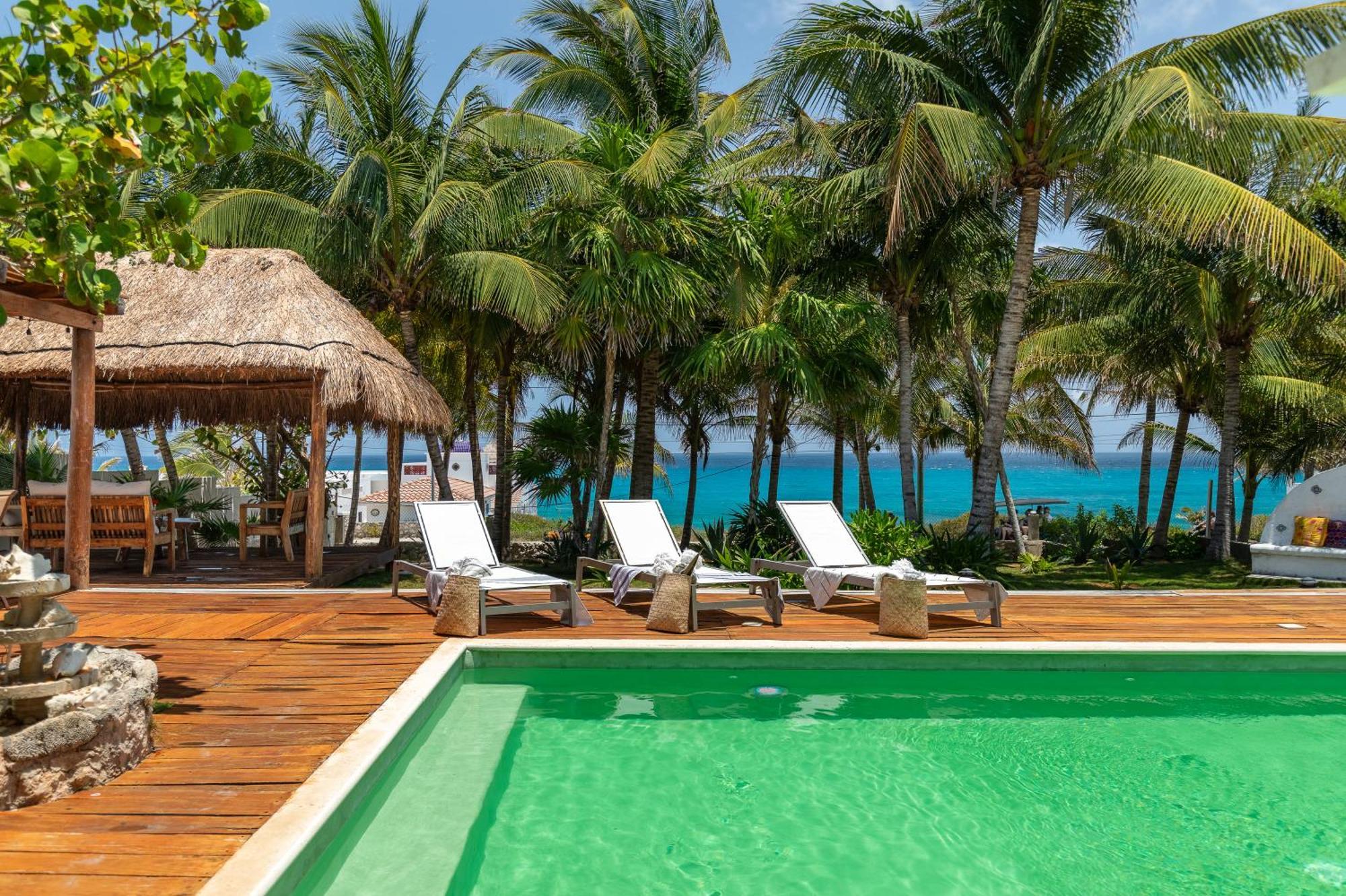 Casa Vista Al Mar Isla Mujeres 빌라 외부 사진