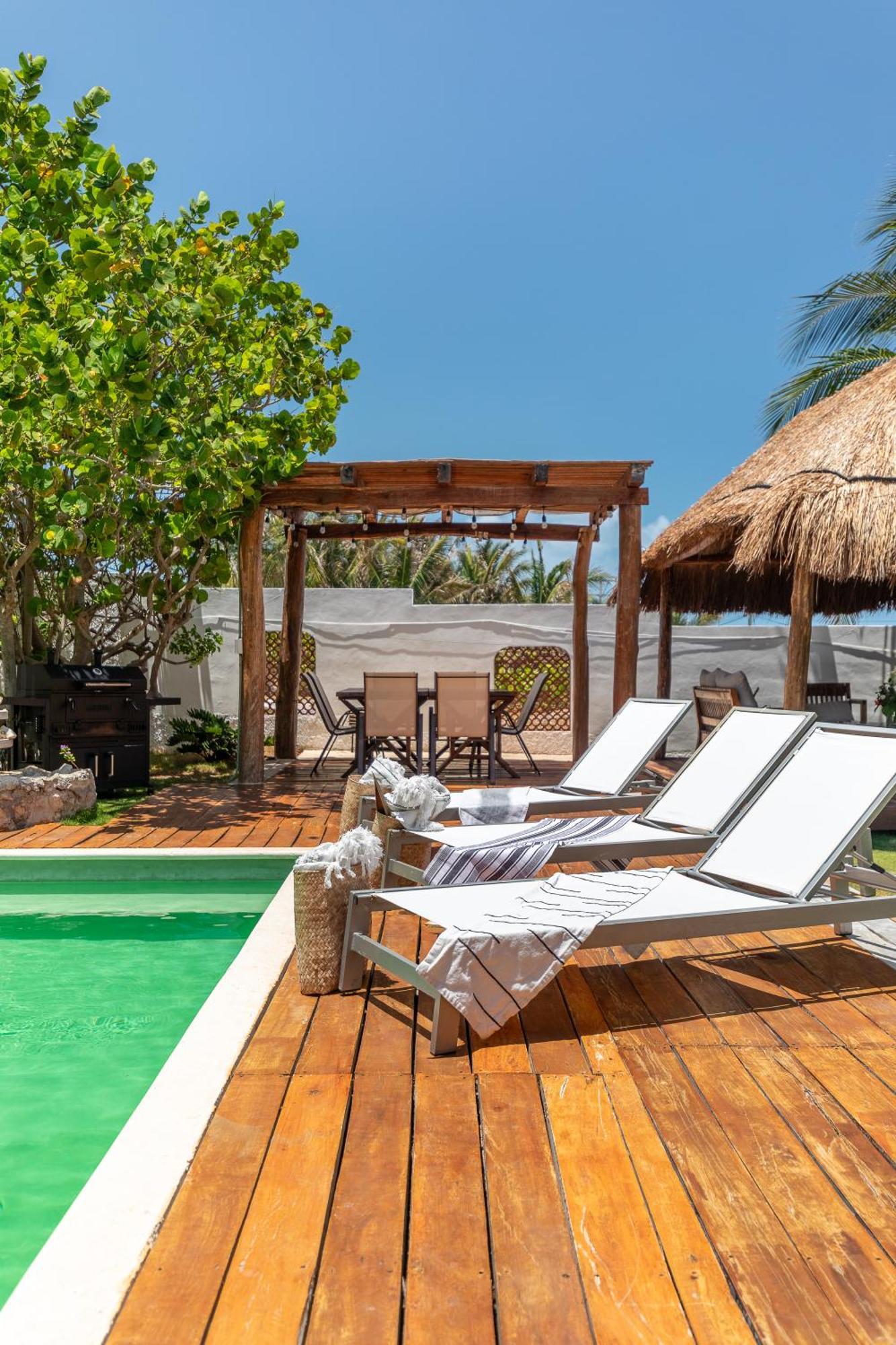 Casa Vista Al Mar Isla Mujeres 빌라 외부 사진