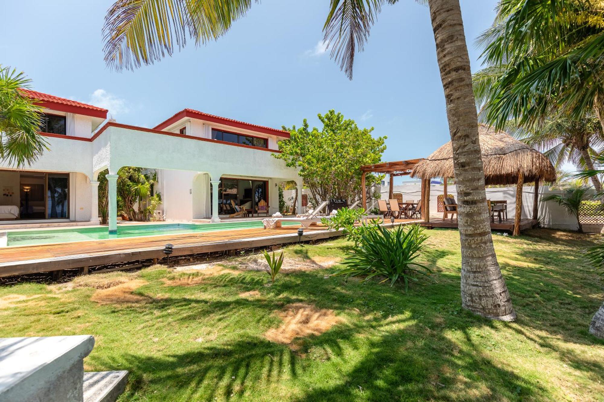 Casa Vista Al Mar Isla Mujeres 빌라 외부 사진