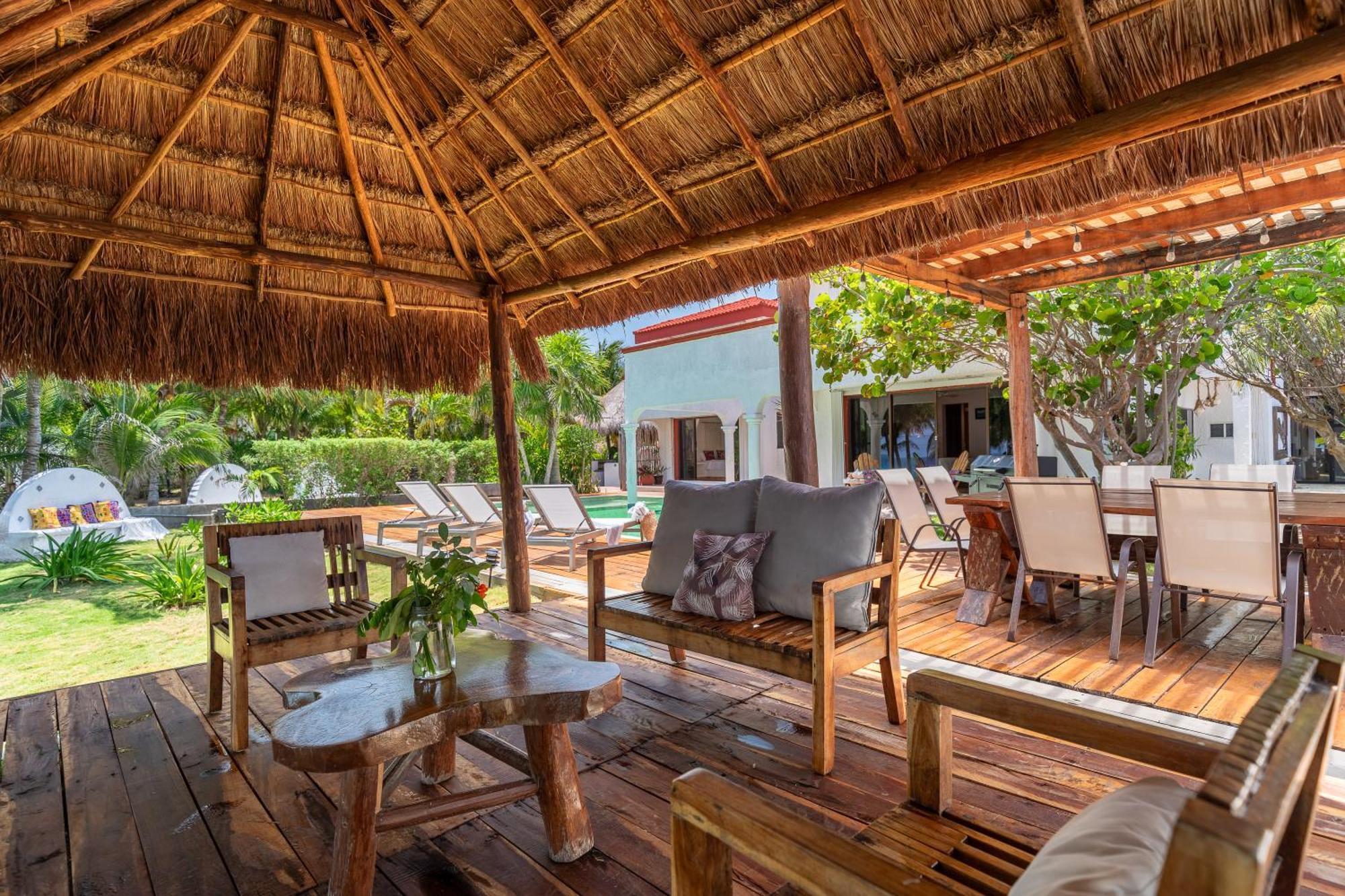 Casa Vista Al Mar Isla Mujeres 빌라 외부 사진