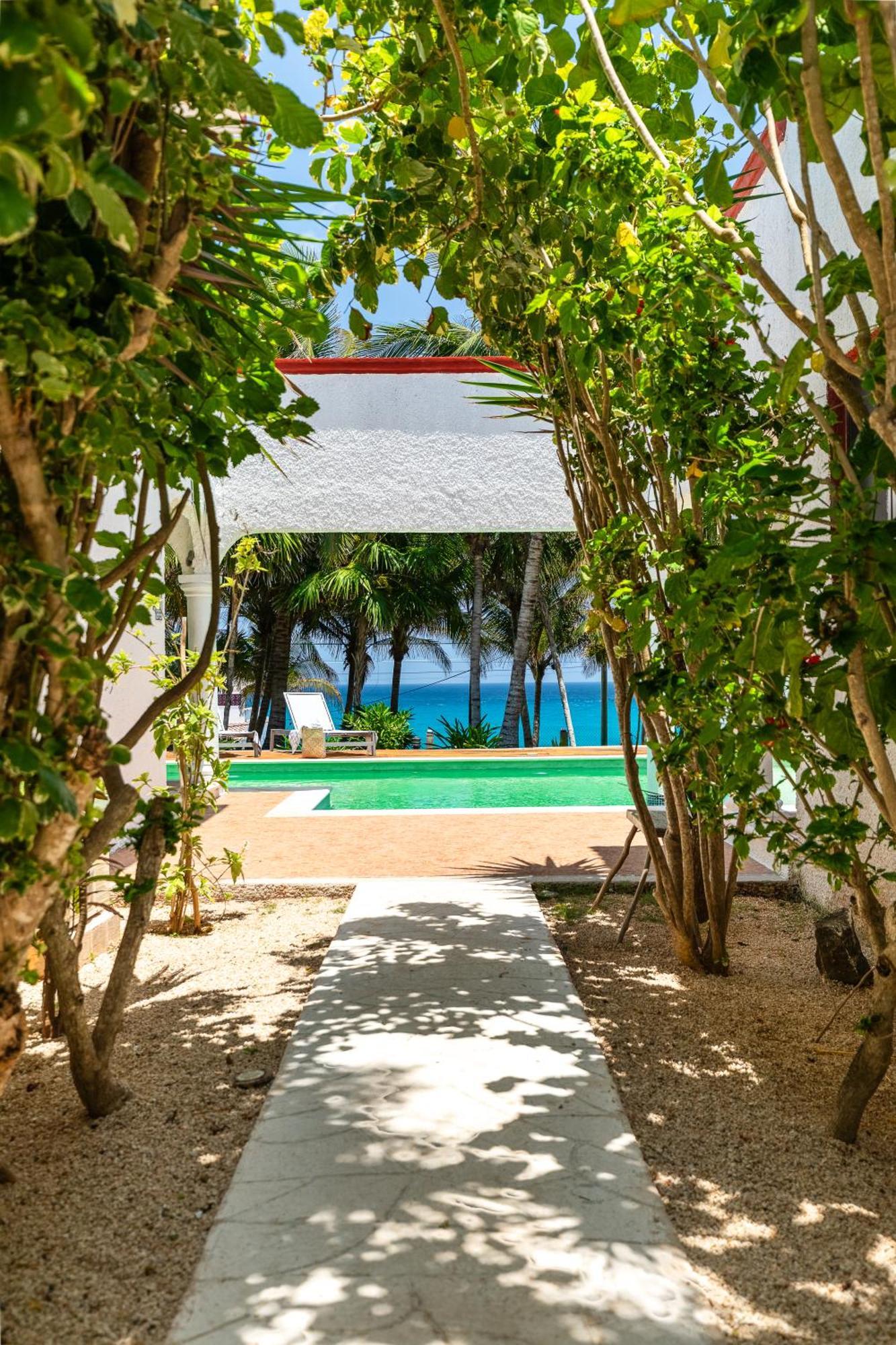 Casa Vista Al Mar Isla Mujeres 빌라 외부 사진